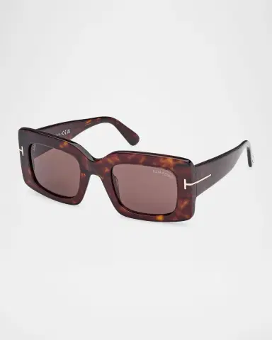 Tom Ford Brigitta Rectangle Acetate Sunglasses | Thumbnail 3 Tom Ford Brigitta Rectangle Acetate Sunglasses | Thumbnail 3