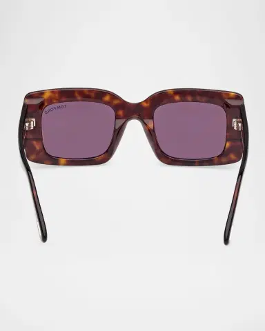 Tom Ford Brigitta Rectangle Acetate Sunglasses | Thumbnail 5 Tom Ford Brigitta Rectangle Acetate Sunglasses | Thumbnail 5