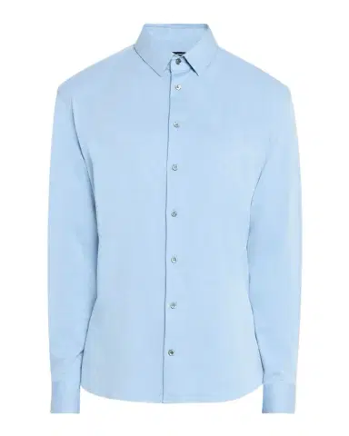 Giorgio Armani Men's Flex Tortona Cotton Jersey Sport Shirt | Thumbnail 1 Giorgio Armani Men's Flex Tortona Cotton Jersey Sport Shirt | Thumbnail 1