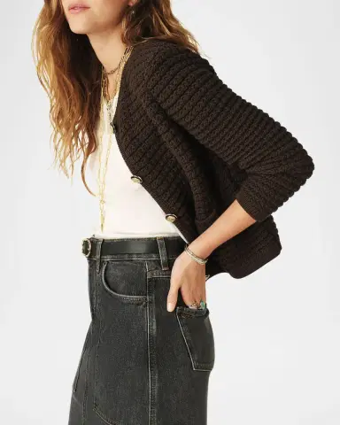 Ba&sh Gaspard Cardigan | Thumbnail 6 Ba&sh Gaspard Cardigan | Thumbnail 6