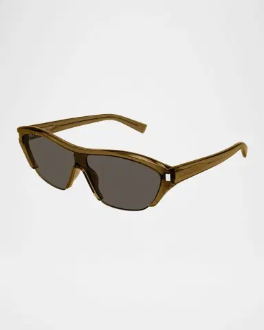 Saint Laurent Recycled Acetate Shield Sunglasses | Thumbnail 3 Saint Laurent Recycled Acetate Shield Sunglasses | Thumbnail 3