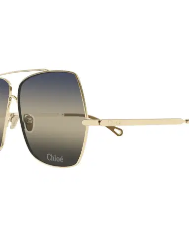 Chloé Gradient Aviator Metal Sunglasses | Thumbnail 1 Chloé Gradient Aviator Metal Sunglasses | Thumbnail 1