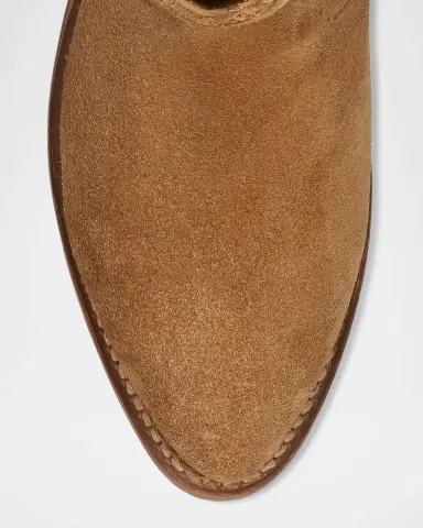 Frye Billy Suede Ruffle Western Boots | Thumbnail 3 Frye Billy Suede Ruffle Western Boots | Thumbnail 3