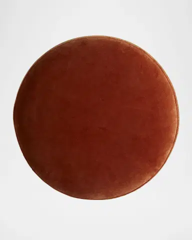 Arteriors Avalon Velvet Ottoman | Thumbnail 2 Arteriors Avalon Velvet Ottoman | Thumbnail 2