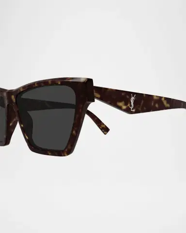 Saint Laurent YSL Acetate Cat-Eye Sunglasses | Thumbnail 2 Saint Laurent YSL Acetate Cat-Eye Sunglasses | Thumbnail 2