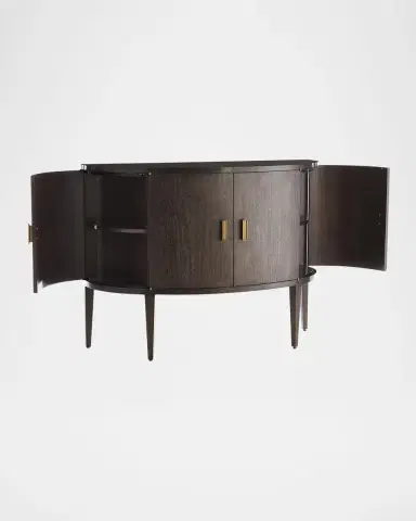 Arteriors Leilani Demilune Cabinet | Thumbnail 3 Arteriors Leilani Demilune Cabinet | Thumbnail 3