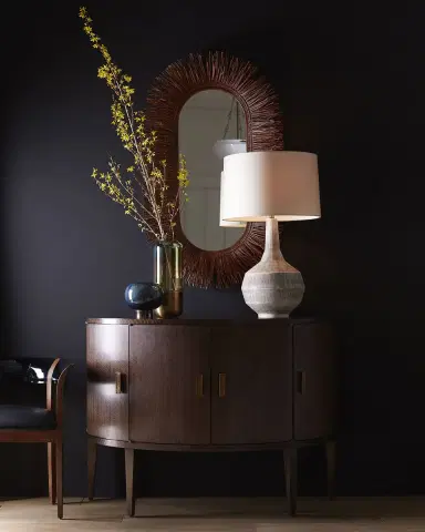 Arteriors Leilani Demilune Cabinet | Thumbnail 6 Arteriors Leilani Demilune Cabinet | Thumbnail 6