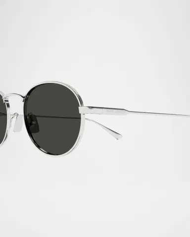 Saint Laurent Round Metal Sunglasses | Thumbnail 2 Saint Laurent Round Metal Sunglasses | Thumbnail 2