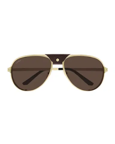 Cartier Men's CT0296SM Metal Aviator Sunglasses | Thumbnail 1 Cartier Men's CT0296SM Metal Aviator Sunglasses | Thumbnail 1