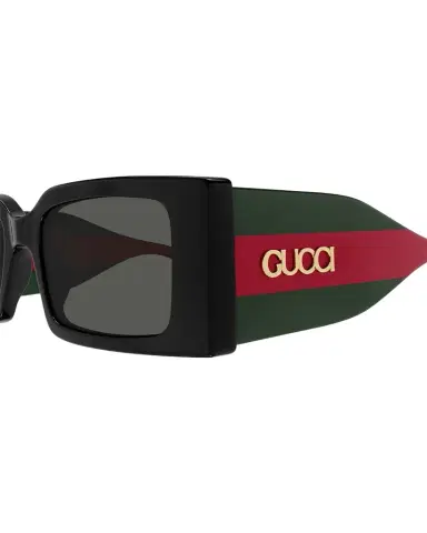 Gucci Logo-Print Rectangular Sunglasses | Thumbnail 1 Gucci Logo-Print Rectangular Sunglasses | Thumbnail 1