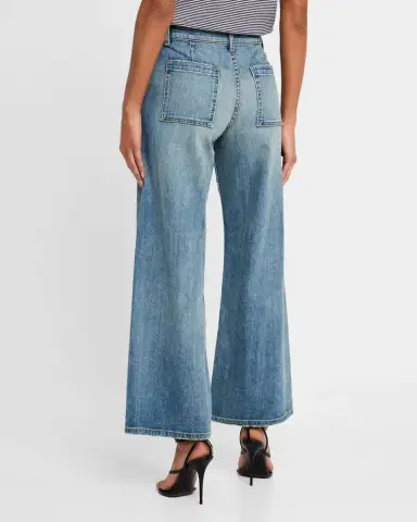 Nili Lotan Megan Wide-Leg Jeans | Thumbnail 2 Nili Lotan Megan Wide-Leg Jeans | Thumbnail 2