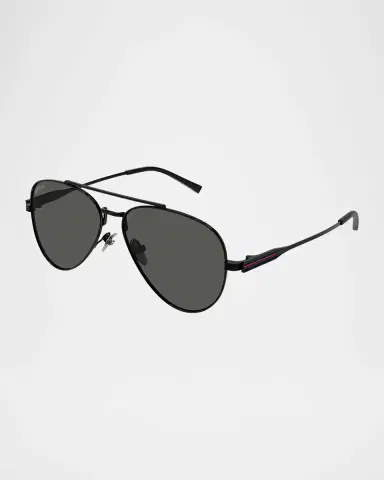 Gucci Men's GG1874SM Metal Aviator Sunglasses | Thumbnail 2 Gucci Men's GG1874SM Metal Aviator Sunglasses | Thumbnail 2