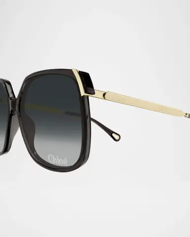 Chloé Square Acetate Sunglasses | Thumbnail 2 Chloé Square Acetate Sunglasses | Thumbnail 2