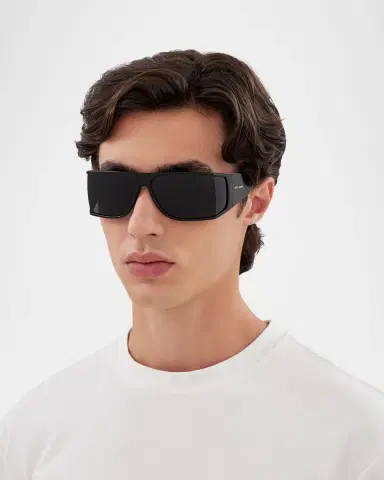 Saint Laurent Men 's SL 806M Plastic Rectangle Sunglasses | Thumbnail 3 Saint Laurent Men 's SL 806M Plastic Rectangle Sunglasses | Thumbnail 3