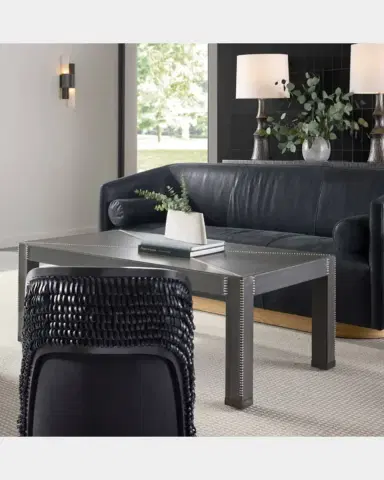 Arteriors Hidalgo Leather Cocktail Table | Thumbnail 5 Arteriors Hidalgo Leather Cocktail Table | Thumbnail 5
