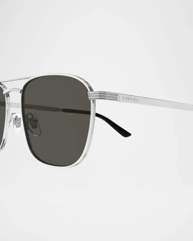 Gucci Men's GG1881SM Metal Aviator Sunglasses | Thumbnail 3 Gucci Men's GG1881SM Metal Aviator Sunglasses | Thumbnail 3