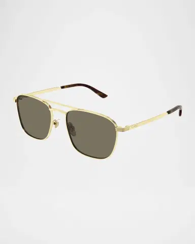 Gucci Men's GG1881SM Metal Aviator Sunglasses | Thumbnail 2 Gucci Men's GG1881SM Metal Aviator Sunglasses | Thumbnail 2