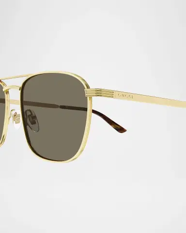 Gucci Men's GG1881SM Metal Aviator Sunglasses | Thumbnail 3 Gucci Men's GG1881SM Metal Aviator Sunglasses | Thumbnail 3