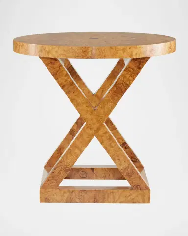 Arteriors Greer Burl End Table | Thumbnail 2 Arteriors Greer Burl End Table | Thumbnail 2