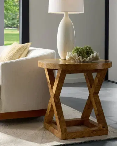 Arteriors Greer Burl End Table | Thumbnail 4 Arteriors Greer Burl End Table | Thumbnail 4