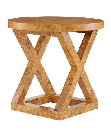 Arteriors Greer Burl End Table | Thumbnail 1 Arteriors Greer Burl End Table | Thumbnail 1