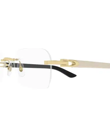 Cartier Men 's CT0453OM Metal Rectangle Optical Frames | Thumbnail 1 Cartier Men 's CT0453OM Metal Rectangle Optical Frames | Thumbnail 1