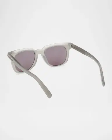 Zegna Men's Square Acetate Sunglasses | Thumbnail 2 Zegna Men's Square Acetate Sunglasses | Thumbnail 2