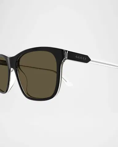 Gucci Men 's GG1819SM Acetate Square Sunglasses | Thumbnail 2 Gucci Men 's GG1819SM Acetate Square Sunglasses | Thumbnail 2
