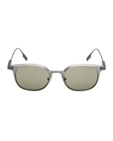 Zegna Men's Round Metal Sunglasses | Thumbnail 1 Zegna Men's Round Metal Sunglasses | Thumbnail 1
