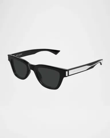 Saint Laurent Men's SL 789 Jacquesm Acetate Rectangle Sunglasses | Thumbnail 3 Saint Laurent Men's SL 789 Jacquesm Acetate Rectangle Sunglasses | Thumbnail 3