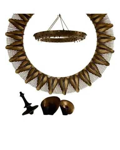 Arteriors Goldie Wall Mirror, 50" Round | Thumbnail 1 Arteriors Goldie Wall Mirror, 50" Round | Thumbnail 1