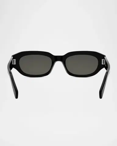 Celine Men's 3 Dots Acetate Rectangle Sunglasses | Thumbnail 5 Celine Men's 3 Dots Acetate Rectangle Sunglasses | Thumbnail 5