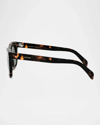 Celine Men's Thin Acetate Square Sunglasses | Thumbnail 4 Celine Men's Thin Acetate Square Sunglasses | Thumbnail 4