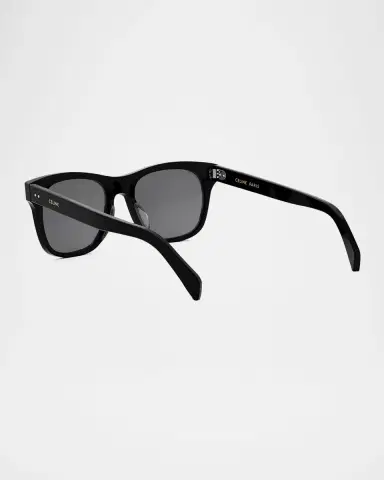 Celine Men's Thin Acetate Square Sunglasses | Thumbnail 2 Celine Men's Thin Acetate Square Sunglasses | Thumbnail 2