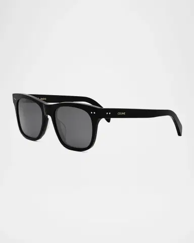 Celine Men's Thin Acetate Square Sunglasses | Thumbnail 3 Celine Men's Thin Acetate Square Sunglasses | Thumbnail 3
