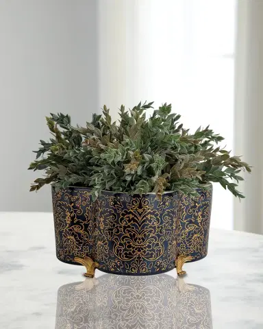 Port 68 Richmond Damask Quatrefoil Planter | Thumbnail 3 Port 68 Richmond Damask Quatrefoil Planter | Thumbnail 3