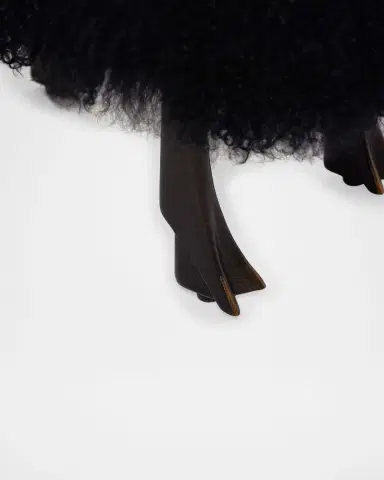 Interlude Home Lucie Baby Sheepskin Bench | Thumbnail 5 Interlude Home Lucie Baby Sheepskin Bench | Thumbnail 5