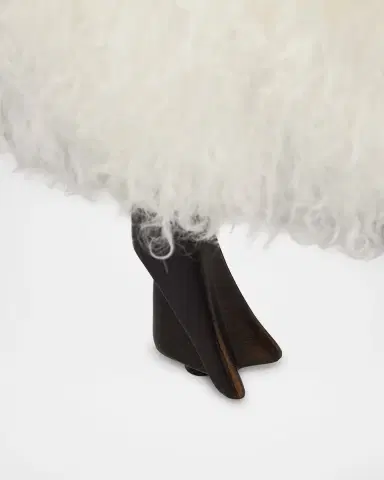 Interlude Home Lucie Baby Sheepskin Bench | Thumbnail 5 Interlude Home Lucie Baby Sheepskin Bench | Thumbnail 5
