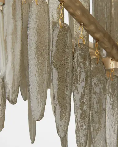 Arteriors Gia 32" 12-Light Chandelier | Thumbnail 3 Arteriors Gia 32" 12-Light Chandelier | Thumbnail 3