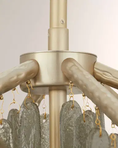 Arteriors Gia 32" 12-Light Chandelier | Thumbnail 4 Arteriors Gia 32" 12-Light Chandelier | Thumbnail 4