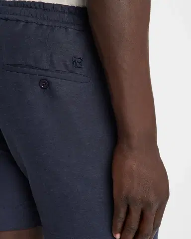 Ralph Lauren Purple Label Men's Hand-Tailored Pleated Drawstring Shorts | Thumbnail 5 Ralph Lauren Purple Label Men's Hand-Tailored Pleated Drawstring Shorts | Thumbnail 5