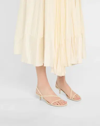 SIMKHAI Cedonia Strappy Leather Slingback Sandals | Thumbnail 2 SIMKHAI Cedonia Strappy Leather Slingback Sandals | Thumbnail 2