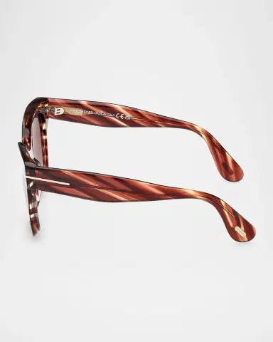 Tom Ford Elvira Cat Eye Acetate Sunglasses | Thumbnail 4 Tom Ford Elvira Cat Eye Acetate Sunglasses | Thumbnail 4