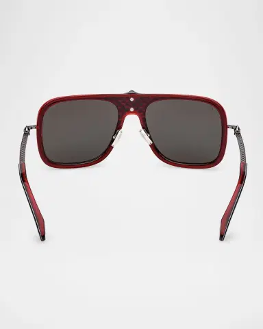 Christian Louboutin Men's LB0013M Metal Aviator Sunglasses | Thumbnail 5 Christian Louboutin Men's LB0013M Metal Aviator Sunglasses | Thumbnail 5