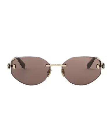 BVLGARI Serpenti Forever Rimless Oval Metal Sunglasses | Thumbnail 1 BVLGARI Serpenti Forever Rimless Oval Metal Sunglasses | Thumbnail 1