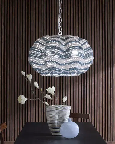 Jamie Young Clamshell 3-Light Chandelier, 27" | Thumbnail 2 Jamie Young Clamshell 3-Light Chandelier, 27" | Thumbnail 2