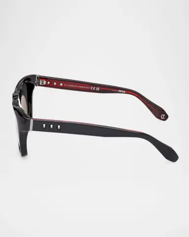 Christian Louboutin Men's LB0006M Acetate Square Sunglasses | Thumbnail 4 Christian Louboutin Men's LB0006M Acetate Square Sunglasses | Thumbnail 4