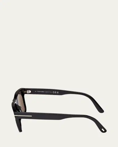 Tom Ford Men's Calder Acetate Square Sunglasses | Thumbnail 4 Tom Ford Men's Calder Acetate Square Sunglasses | Thumbnail 4
