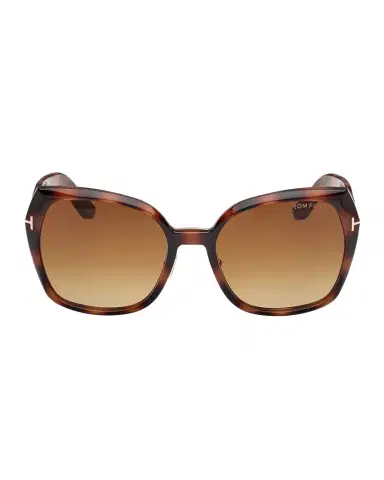Tom Ford Plum Plastic Cat-Eye Sunglasses | Thumbnail 1 Tom Ford Plum Plastic Cat-Eye Sunglasses | Thumbnail 1