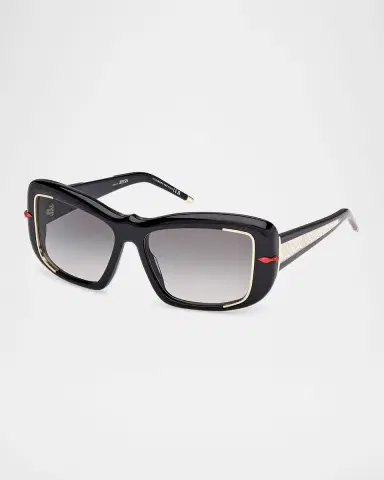 Christian Louboutin Square Acetate Sunglasses | Thumbnail 3 Christian Louboutin Square Acetate Sunglasses | Thumbnail 3